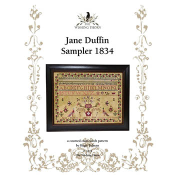 Jane Duffin Sampler 1834 - Wishing Thorn