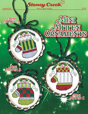 Mini Mitten Ornaments - Stoney Creek