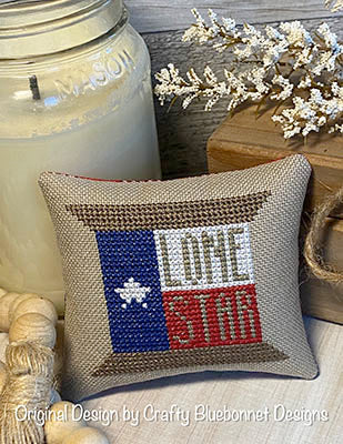 Texas State Spool - Crafty Bluebonnet Designs