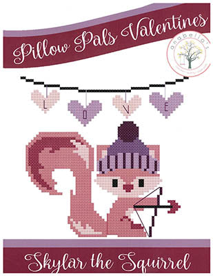 Skylar The Squirrel: Pillow Pals Valentines - Anabella's