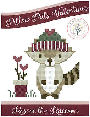Roscoe The Raccoon: Pillow Pals Valentines - Anabella's