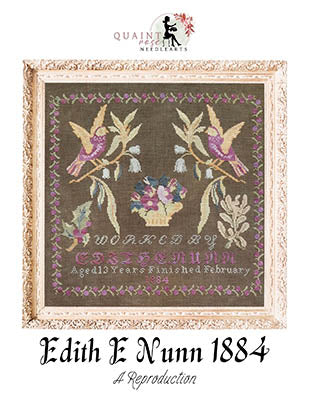 Edith E Nunn 1884 - Quaint Rose NeedleArts