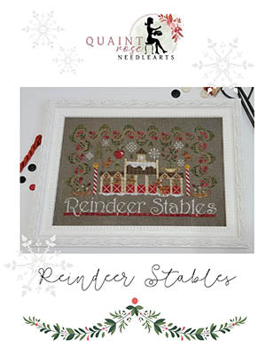 Reindeer Stables - Quaint Rose NeedleArts