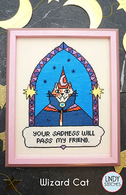 Wizard Cat - Lindy Stitches