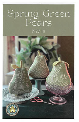Spring Green Pears - Annie Beez Folk Art