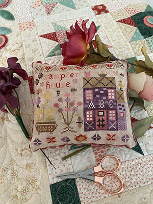 Sampler House: The Houses On Wisteria Lane - Pansy Patch Quilts & Stitchery