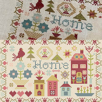 Home: Words To Stitch #3 - Pansy Patch Quilts & Stitchery