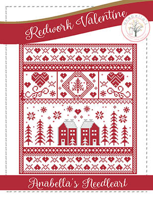 Redwork Valentine - Anabella's