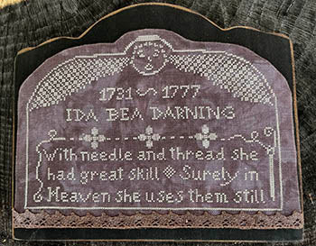 May Thy Needles Rest In Peace#3: Ida Bea Darning - Running With Needles & Scissors