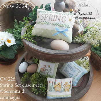 Spring Set Cuscinetti - Serenita Di Campagna