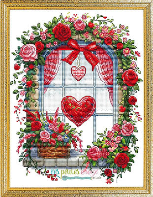 Valentine Window - Les Petites Croix De Lucie