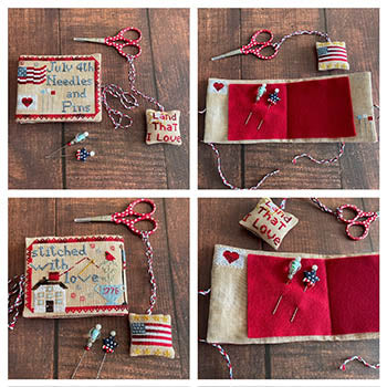 July 4th Needlebook - Romy's Creations