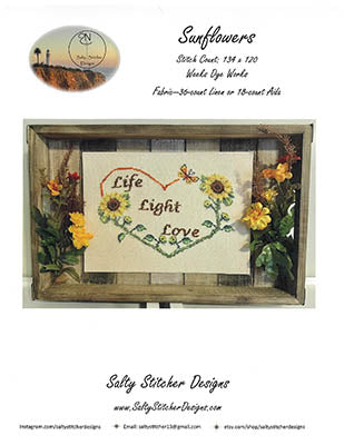 Sunflowers - Salty Stitcher Designs