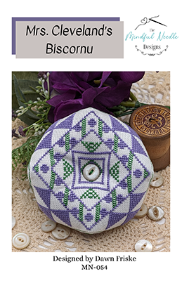 Mrs. Cleveland's Biscornu - The Mindful Needle