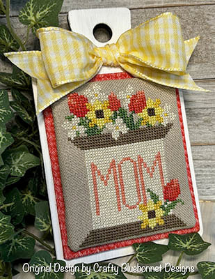 Mom's Bouquet Spool - Crafty Bluebonnet Designs