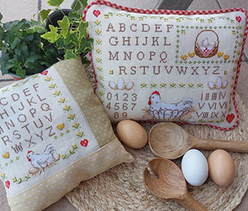 Sampler Gallina A Pois - Serenita Di Campagna