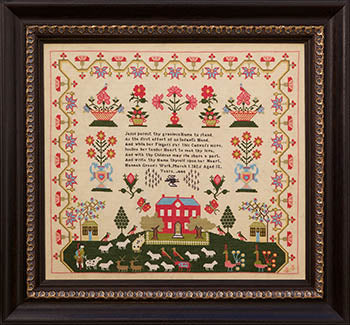 Hannah Green 1826 - Hands Across the Sea Samplers