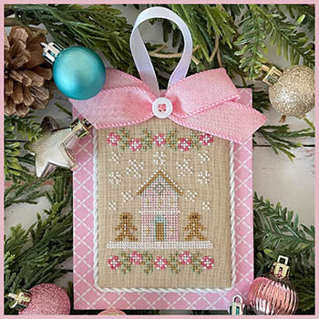Christmas Gingerbread: Pastel Collection Ornaments - Country Cottage Needleworks