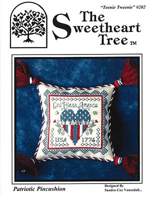 Patriotic Pincushion - Sweetheart Tree