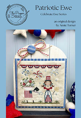 Patriotic Ewe - The Proper Stitcher