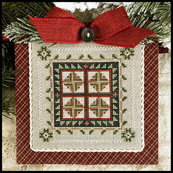 Log Cabin Quilt #5: Log Cabin Christmas - Little House Needleworks