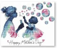 Happy Mother's Day Magnet - Les Petites Croix De Lucie