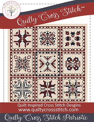 Quilty Cross Stitch: Patriotic - Anabella's