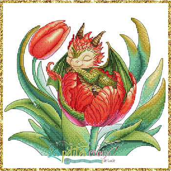 Baby Dragon Tulip - Les Petites Croix De Lucie