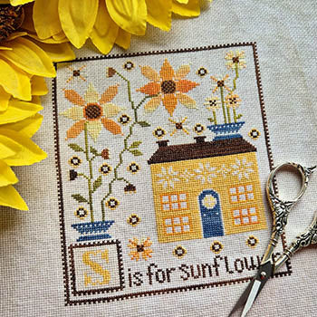 S Is For Sunflower - Yasmin's Made With Love