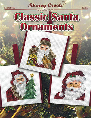 Classic Santa Ornaments - Stoney Creek