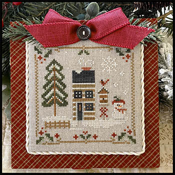 Log Cabin Mrs Snow #7: Log Cabin Christmas - Little House Needleworks