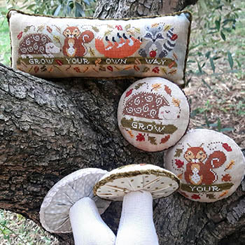 Grow Your Own Way 1: Hedgehog & Squirrel - Romy's Creations