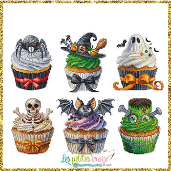 Halloween Cupcakes - Les Petites Croix De Lucie