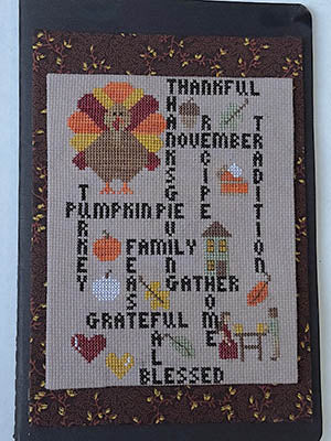 Thanksgiving: Words To Live By - SamBrie Stitches Designs