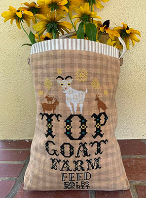 Goat Feed Sack - Carriage House Samplings