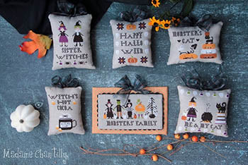 Halloween Pillows - Madame Chantilly