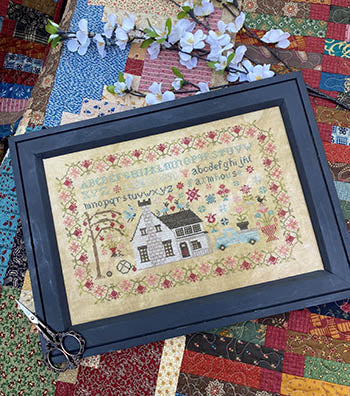 Vintage Farmhouse Sampler - Pansy Patch Quilts & Stitchery