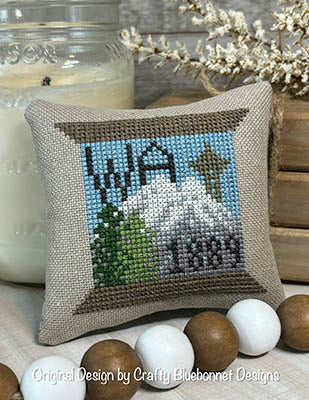 Washington State Spool - Crafty Bluebonnet Designs