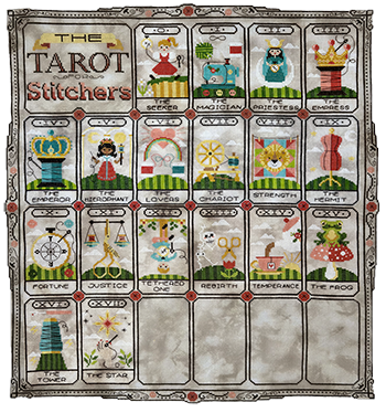 Tarot For Stitchers Part 9 - Tiny Modernist Inc