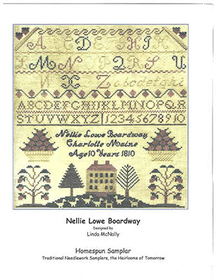 Nellie Lowe Boardway - Homespun Samplar