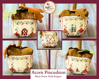 Acorn Pincushion - MTV Designs