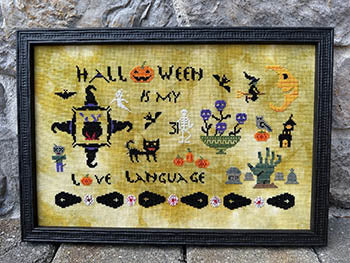 Halloween Is My Love Language - Rebel Stitcher Designs