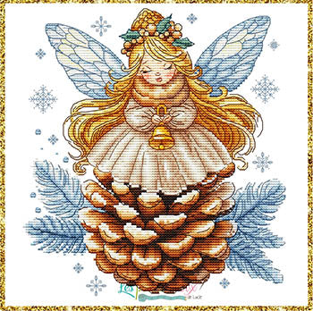 Pine Cone Angel - Les Petites Croix De Lucie