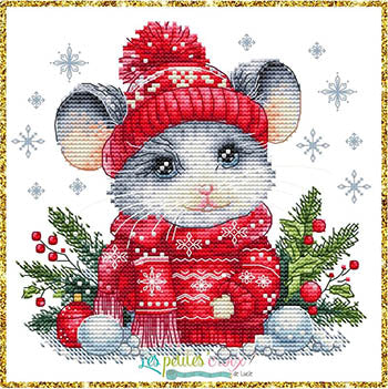 Christmas Mouse 2024 - Les Petites Croix De Lucie