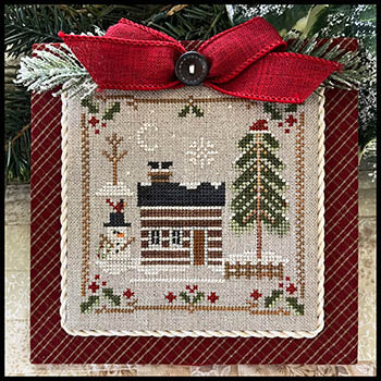 Mr Snow #9: Log Cabin Christmas - Little House Needleworks