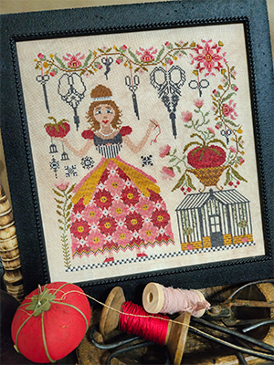 Stitching Maiden - Quaint Rose NeedleArts