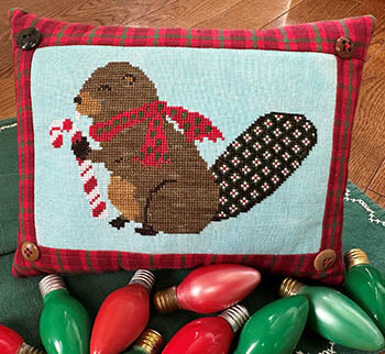 Holiday Beaver - Rebel Stitcher Designs