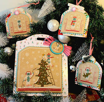 Mr Velleti Gets Ready For Christmas - Cosford Rise Stitchery