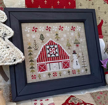 Winter Quilt Barn - Pansy Patch Quilts & Stitchery