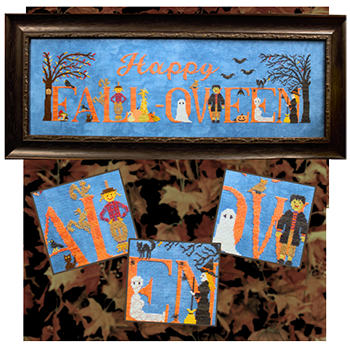 Fall-oween - Wildflower Stitching LLC